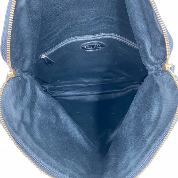 Fossil Black Leather Preston Expandable Messenger Bag | Small Messenger Style - Picture 10 of 10